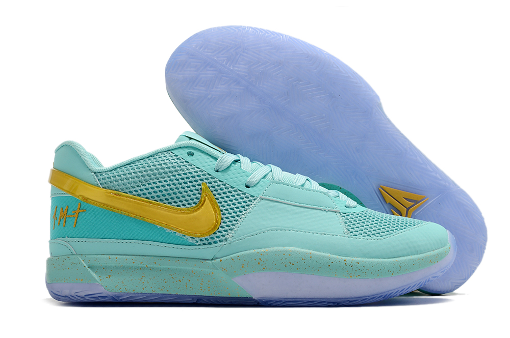 Nike Ja 1 Blue Gold